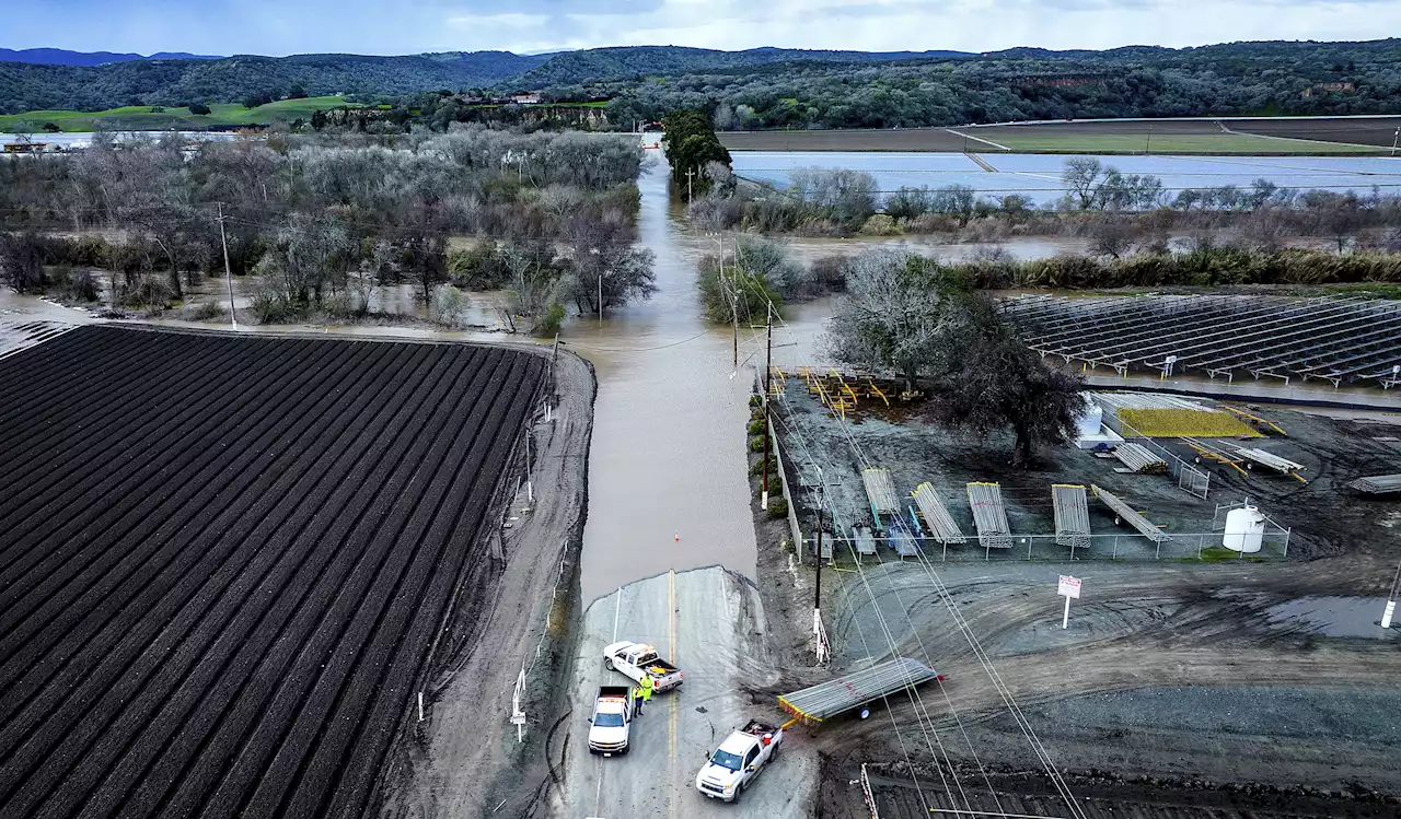 Storm-battered California gets more wind, rain and snow