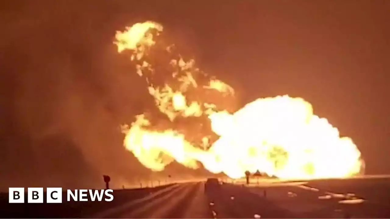 Lithuanian gas pipeline hit by large explosion