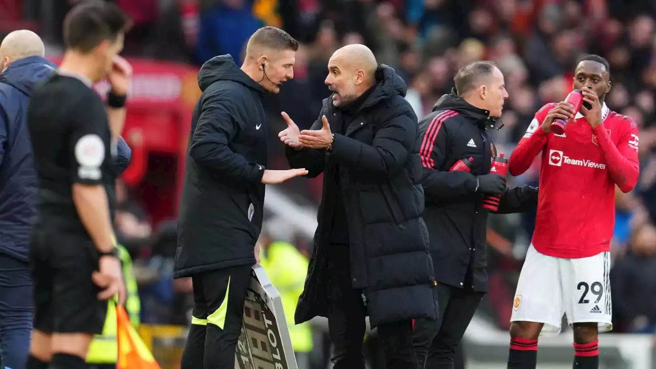 Premier League: Manchester United - Manchester City 2:1 – Schiri-Ärger bei Pep Guardiola