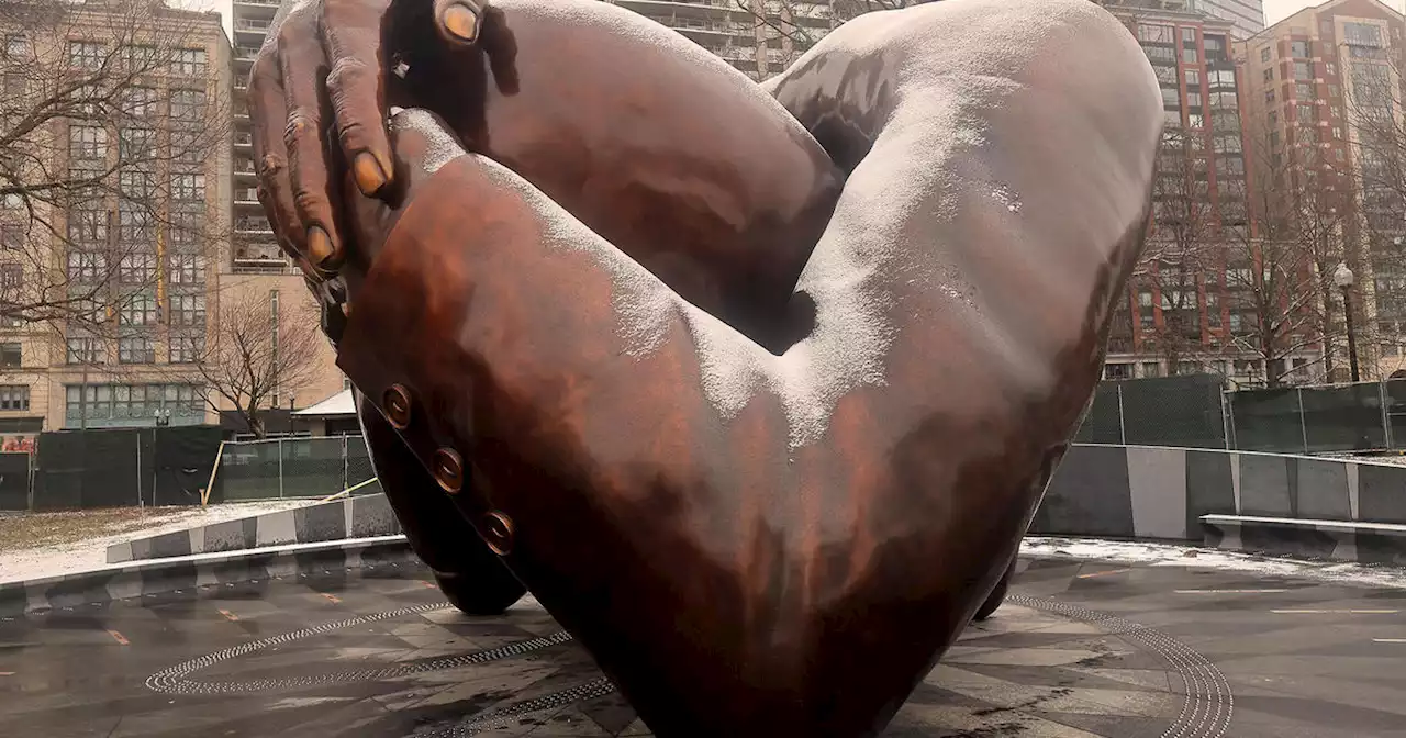 Monument honoring Dr. Martin Luther King Jr. and Coretta Scott King unveiled in Boston