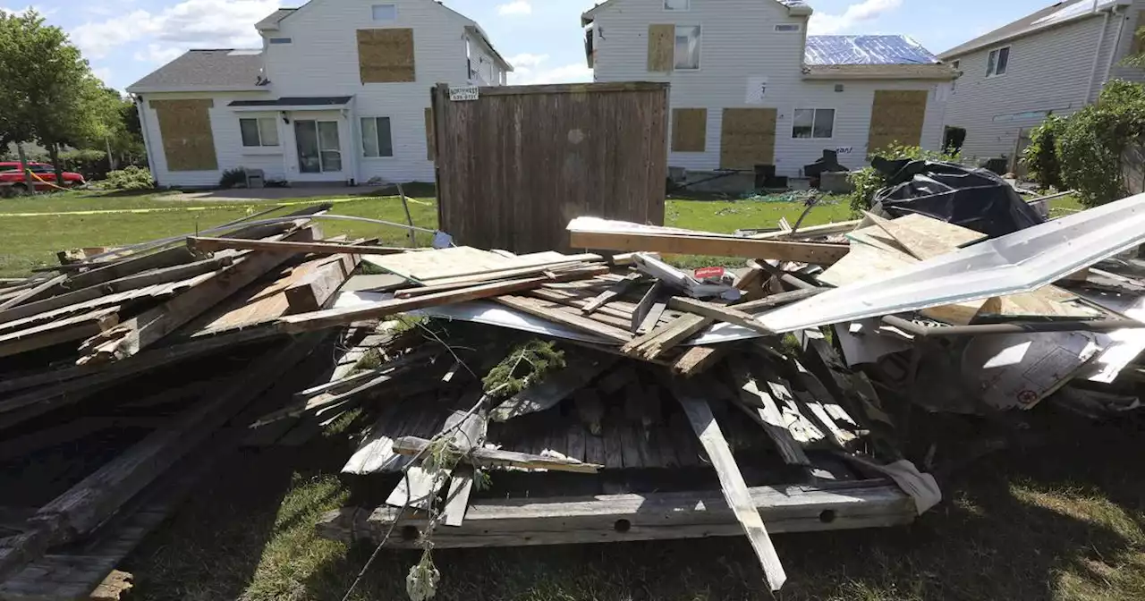 State rep secures $1M grant to remove dangerous debris embedded in Naperville yards by 2021 tornado