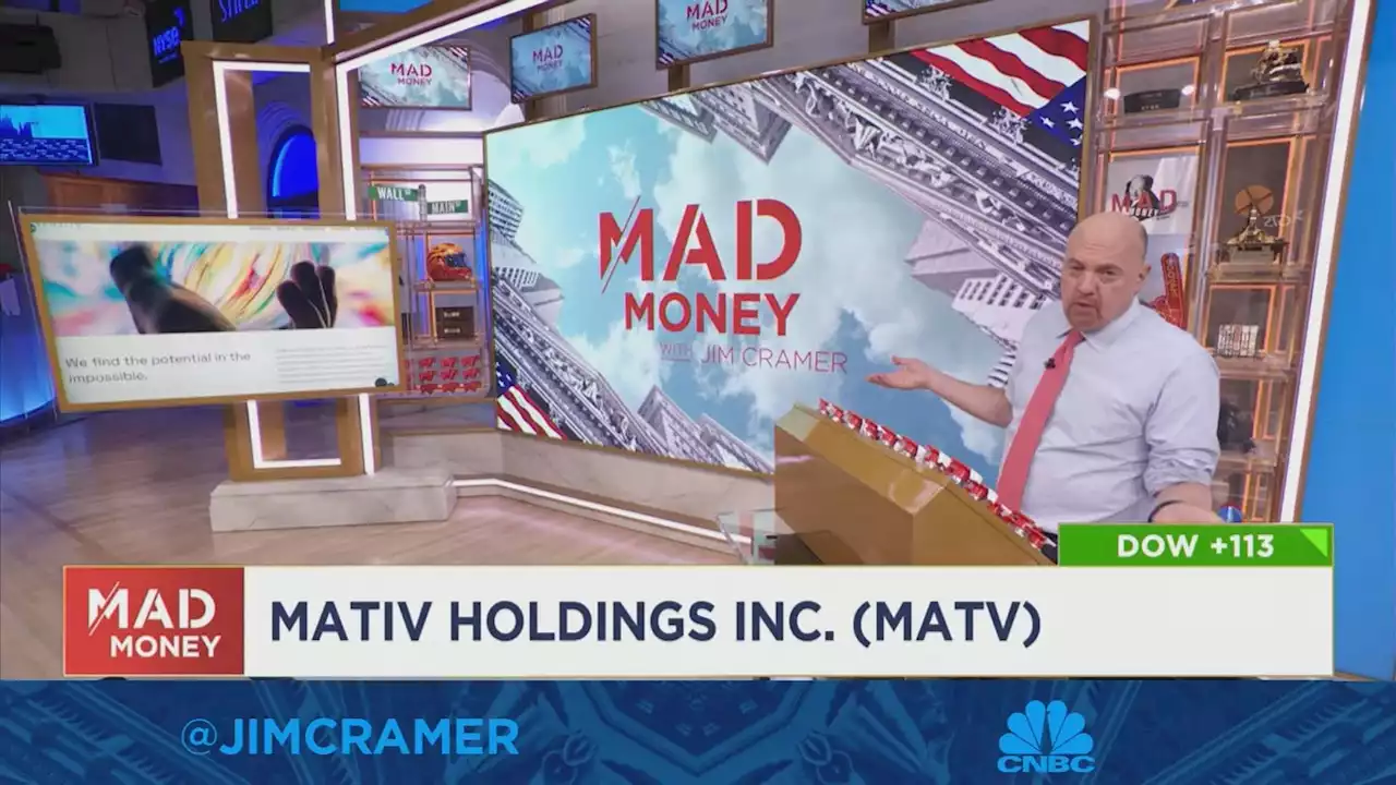 Jim Cramer gives his take on Mativ Holdings