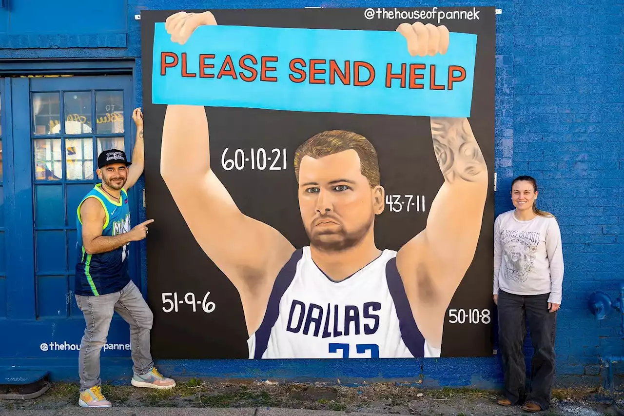 Mark Cuban Is Not a Fan of the Luka Dončić 'Send Help' Mural