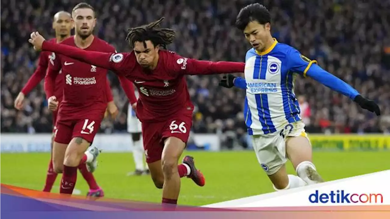 Brighton Vs Liverpool Masih 0-0 di Babak Pertama