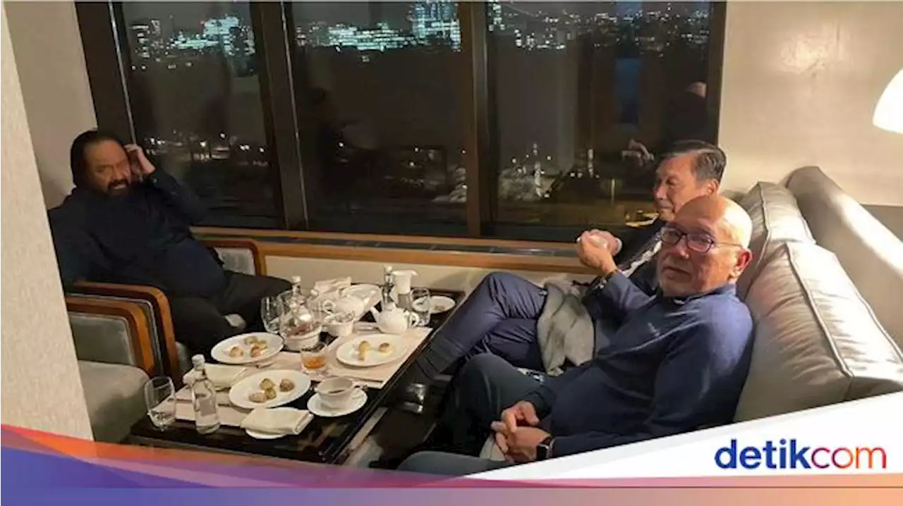 Cerita di Balik Jumpa Surya Paloh dan Luhut di Eropa