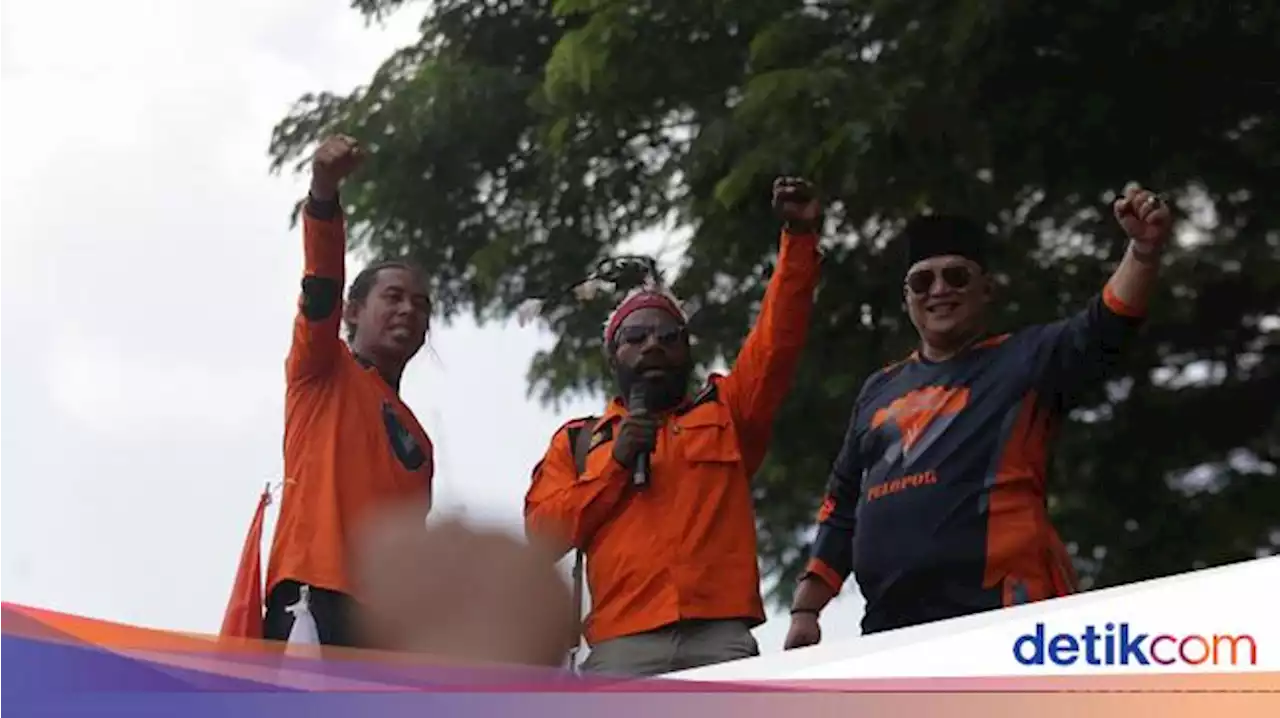 Demo Tolak Perppu Ciptaker, Buruh: Negara Melegalkan Perbudakan Modern!