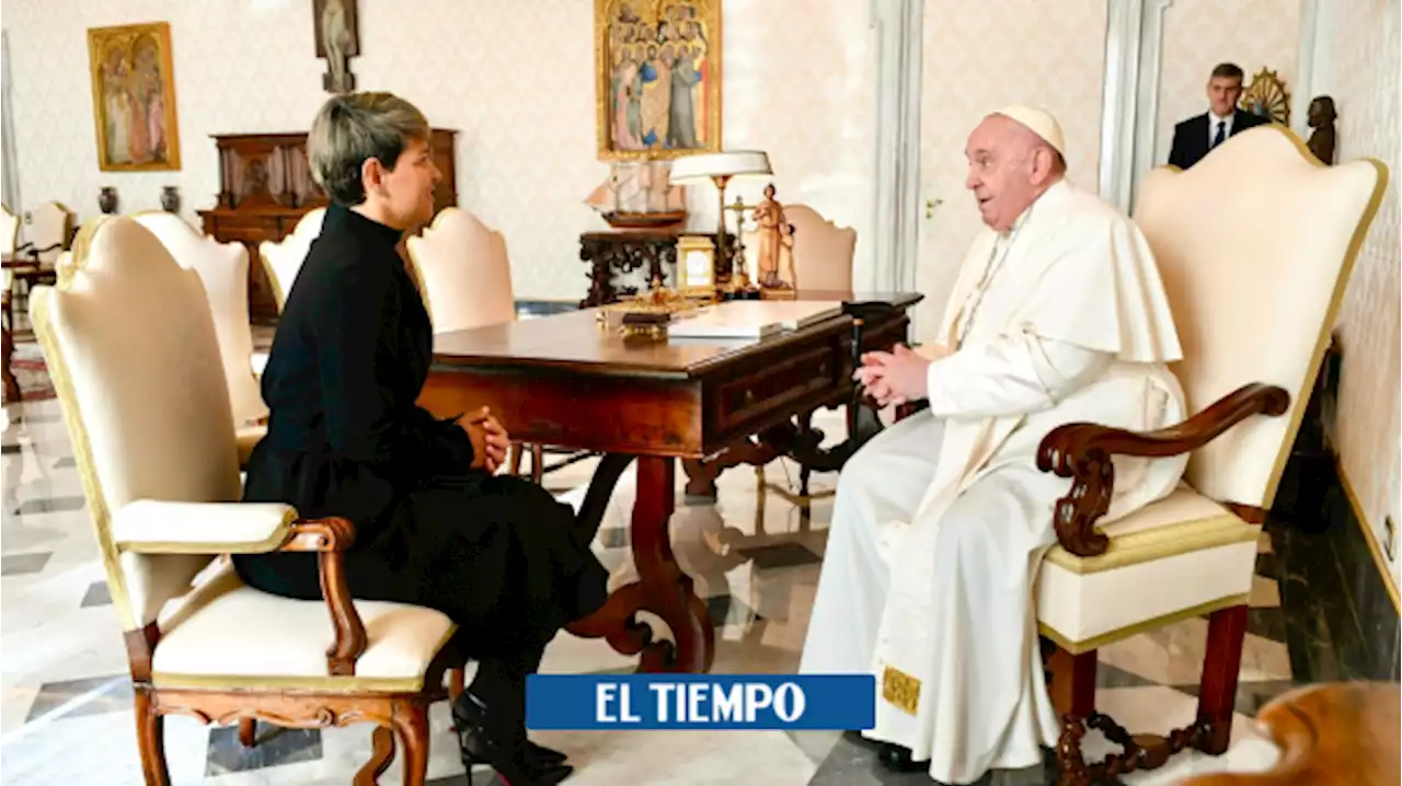 Primera dama se reunió con el papa Francisco, ¿de qué hablaron?