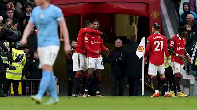 Man Utd 2-1 Man City: Rashford wins derby after Bruno goal controversy