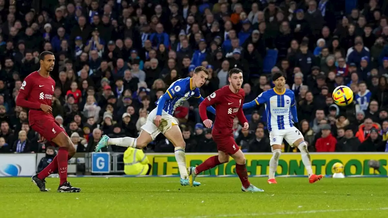 Premier League : Brighton s’amuse avec Liverpool, les Wolves enfoncent West Ham, Everton renversé par Southampton