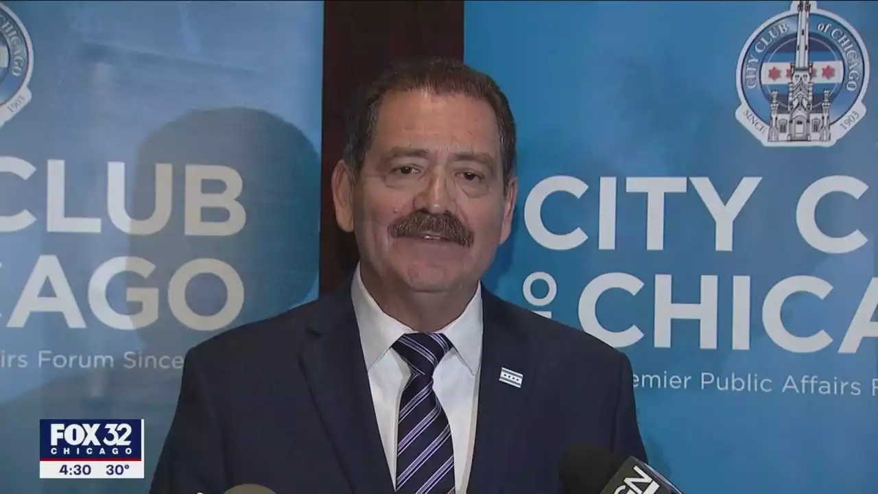 Chicago mayoral challenger Jesus 'Chuy' Garcia unveils public safety plan