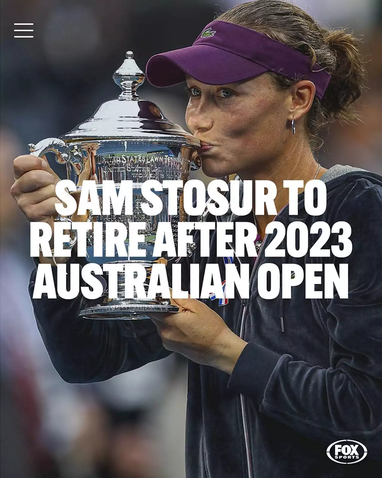 ‘Mixed emotions’ as Australian tennis legend Sam Stosur announces retirement