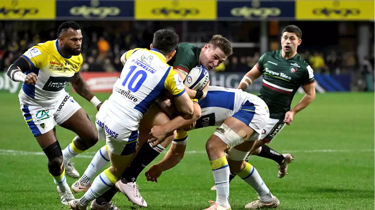 Champions Cup : Clermont s'incline contre Leicester dans un match spectaculaire