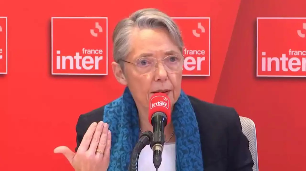 Réforme des retraites : 'Mon objectif, c'est que les salariés n'arrivent pas cassés à la retraite', assure Élisabeth Borne