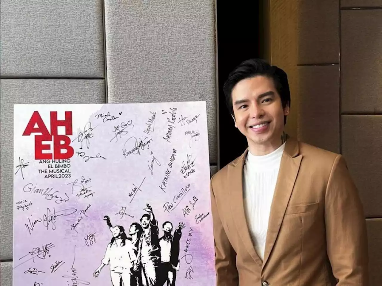 Anthony Rosaldo admits feeling pressured for his role in the musical 'Ang Huling El Bimbo'