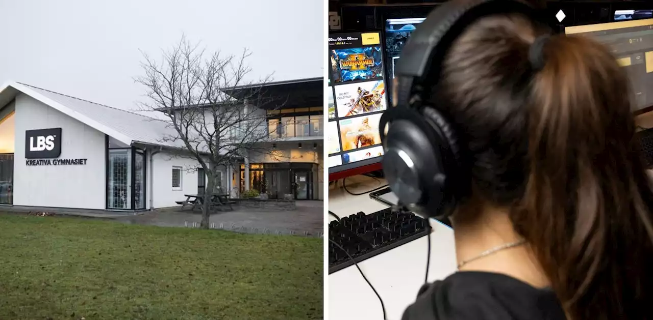 Gymnasium flyttar till högskolans område