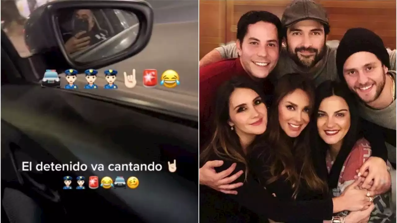 VIDEO: Fan de RBD fue 'detenido' y siguió cantando a todo pulmón en la patrulla