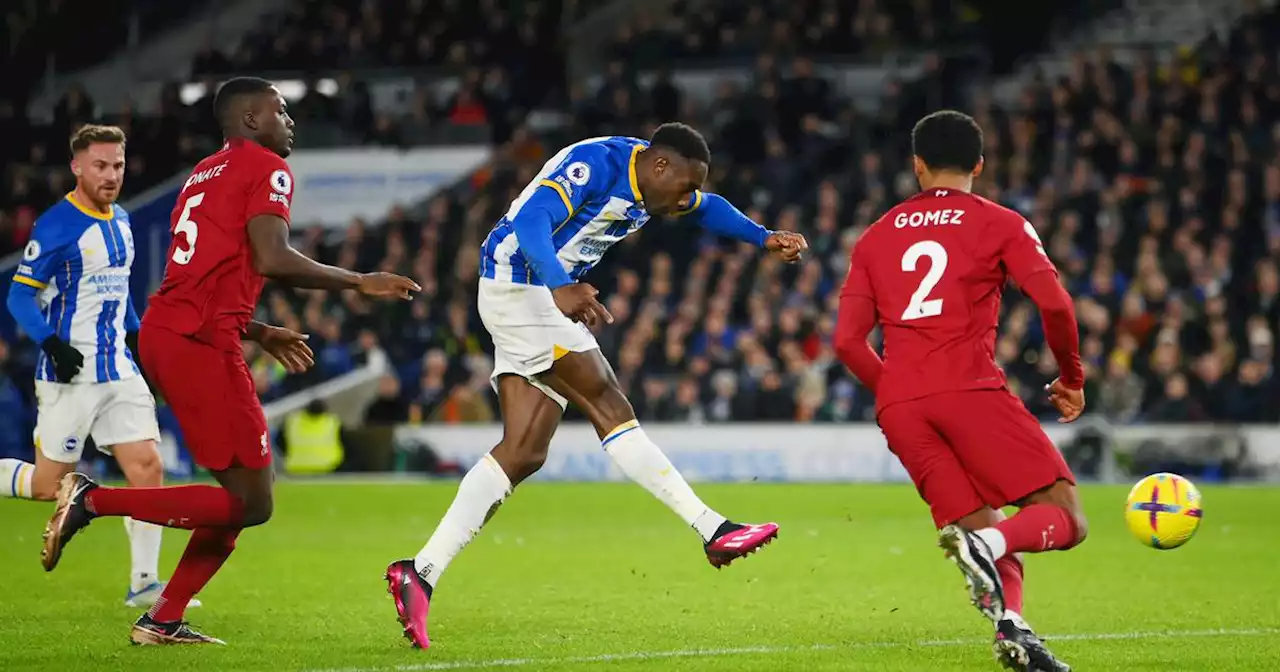 Brighton March above Liverpool in table with stunning home victory