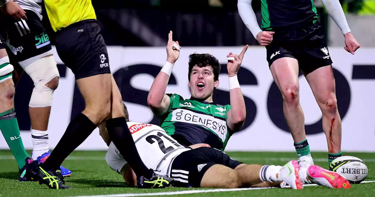 Alex Wootton grabs hat-trick as Connacht score nine tries in Brive bashing