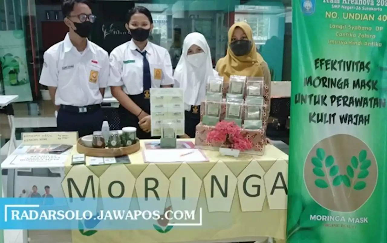 Moringa Masker Wajah Ekstrak Daun Kelor, Bikin Kulit Makin Glowing