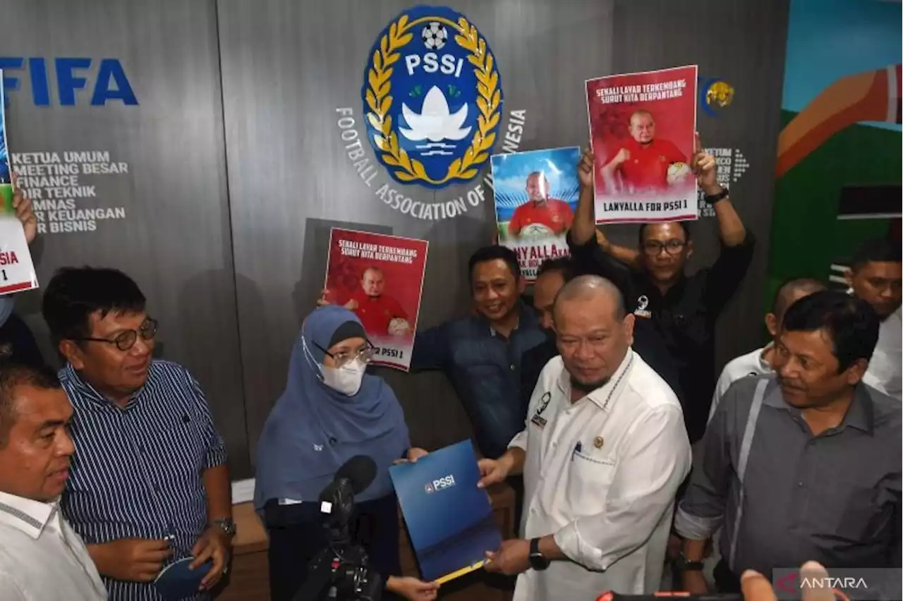 Maju Bursa Ketum PSSI, LaNyalla Siap Berantas Mafia Sepak Bola