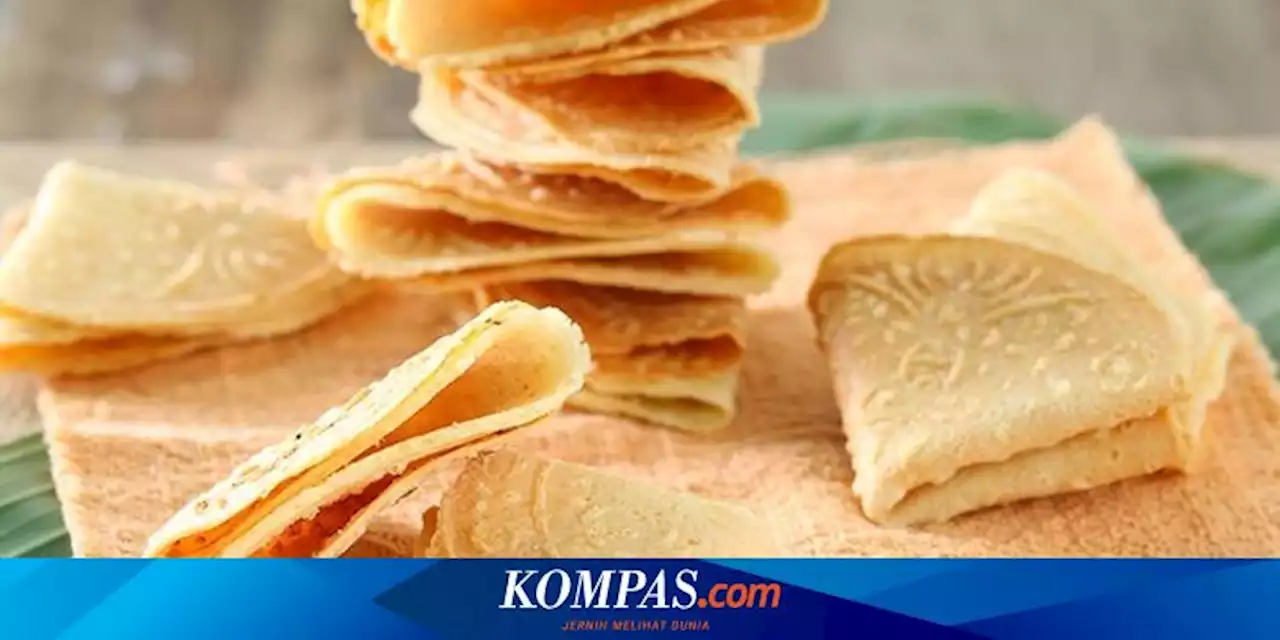 Resep Kue Semprong Lipat, Pakai Wijen dan Kacang Tanah