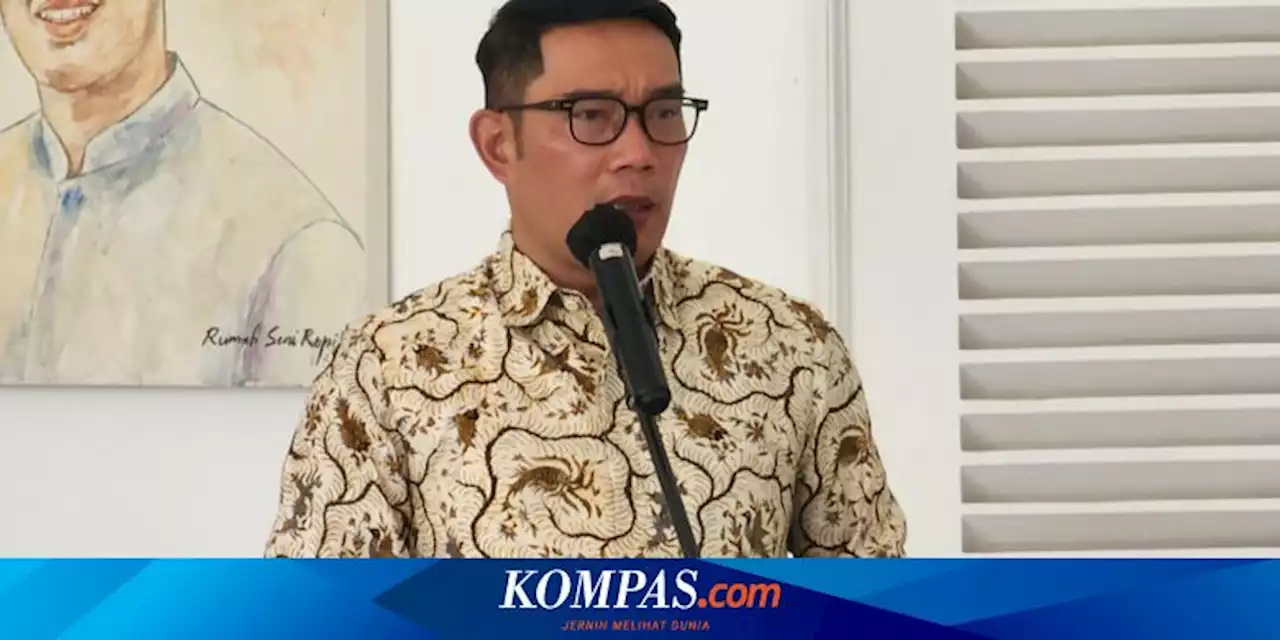 Sebut secara Legal Ridwan Kamil Belum Jadi Kader, Golkar: Kita Masih Menunggu