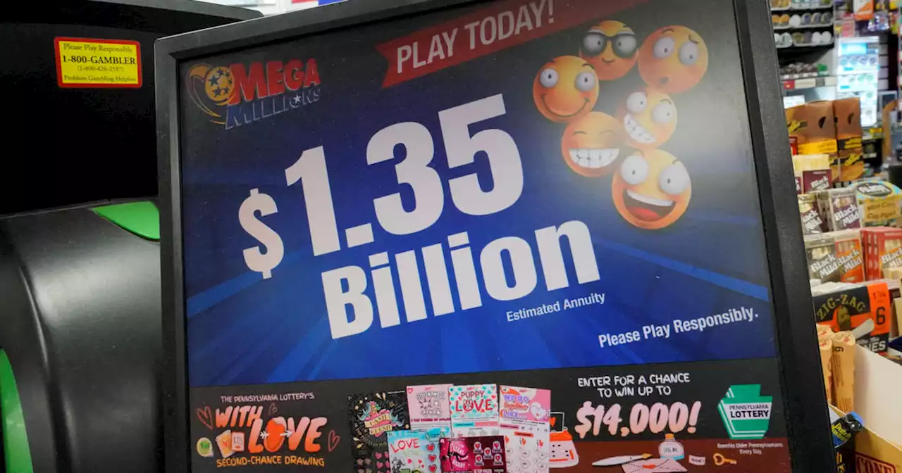 Mega Millions numbers drawn Friday for $1.35 billion jackpot