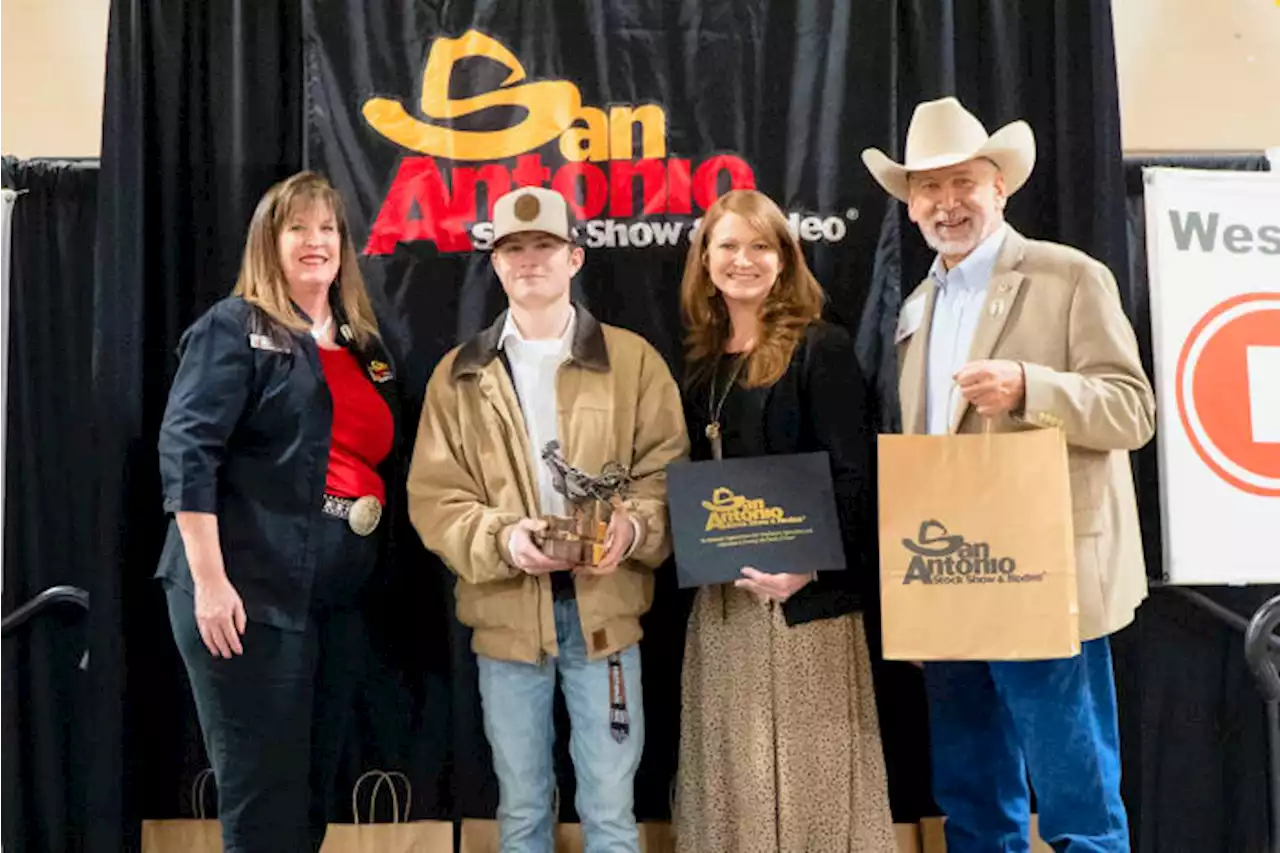 Canyon Lake student makes history, wins $10K scholarship from SA Stock Show & Rodeo contest