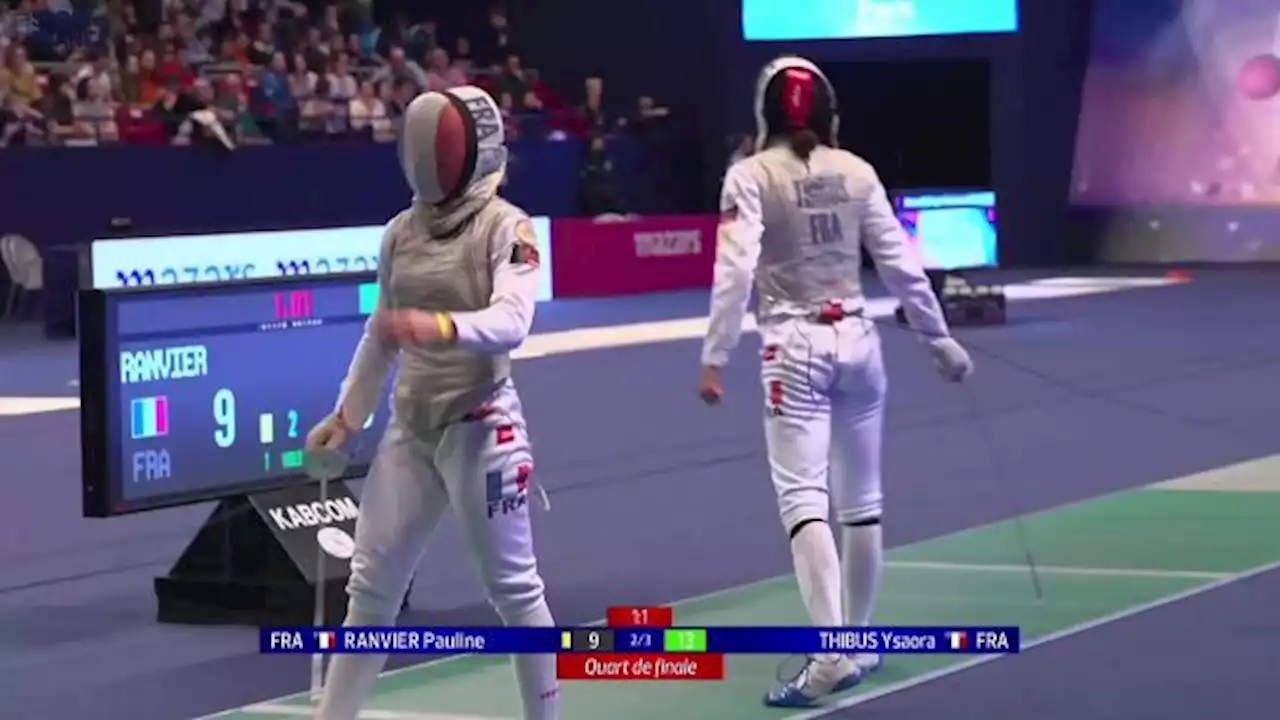 La Française Ysaora Thibus en demi-finales du Challenge International de Paris