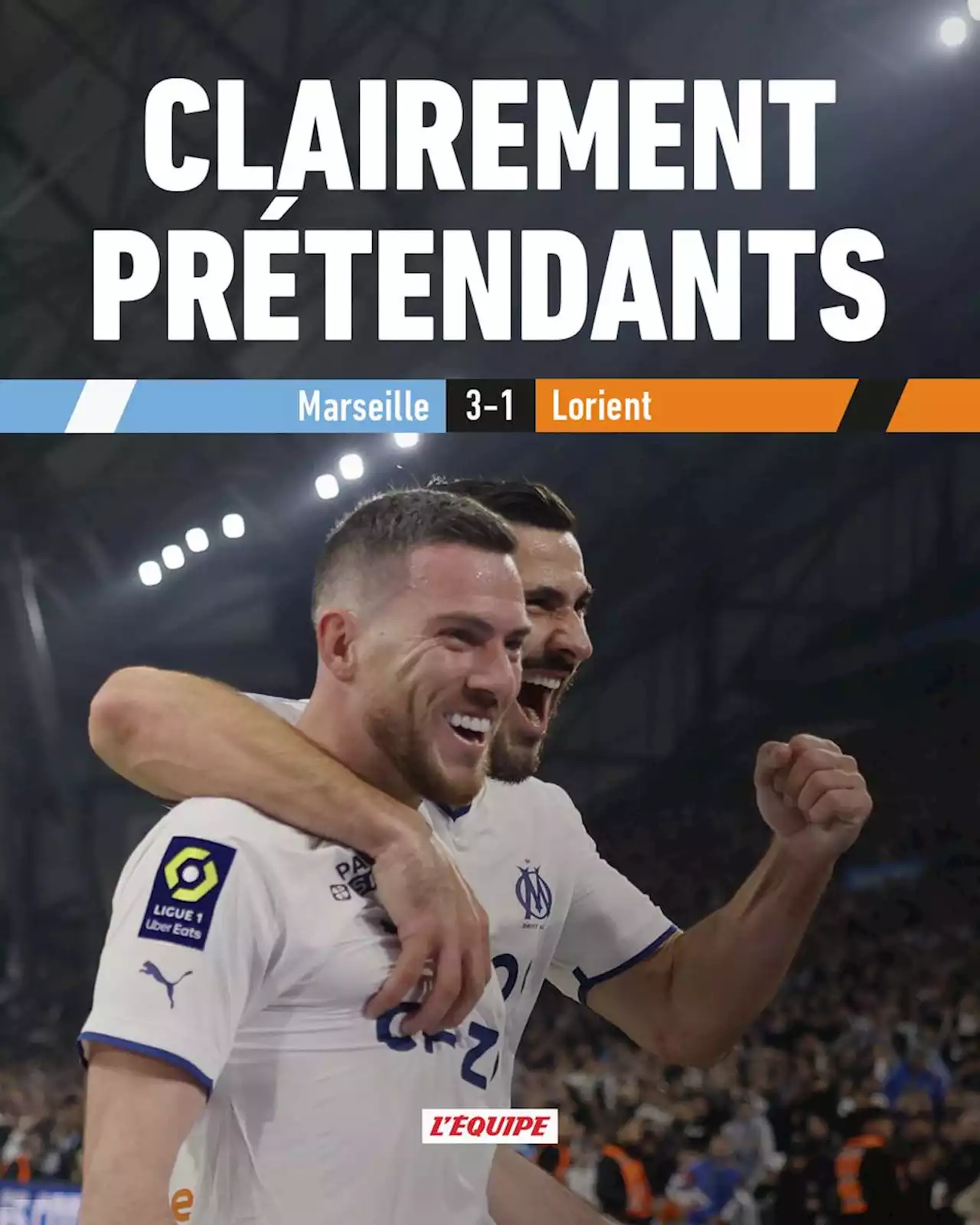 OM 3-1 Lorient, Ligue 1 Uber Eats, résultat et résumé du match (14/01/2023)