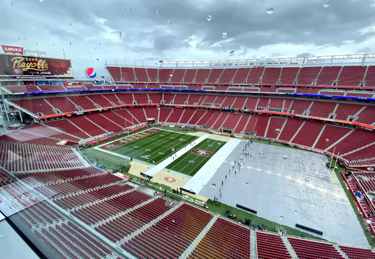 49ers pregame: Rain eases up before playoff opener vs. Seahawks