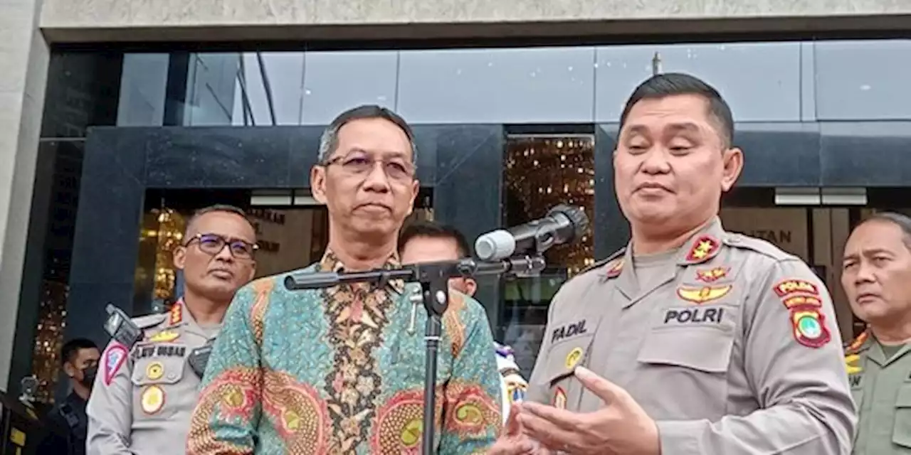 Kapolda soal Wacana Jalan Berbayar di DKI Jakarta: Kita Ikuti Saja Alurnya | merdeka.com