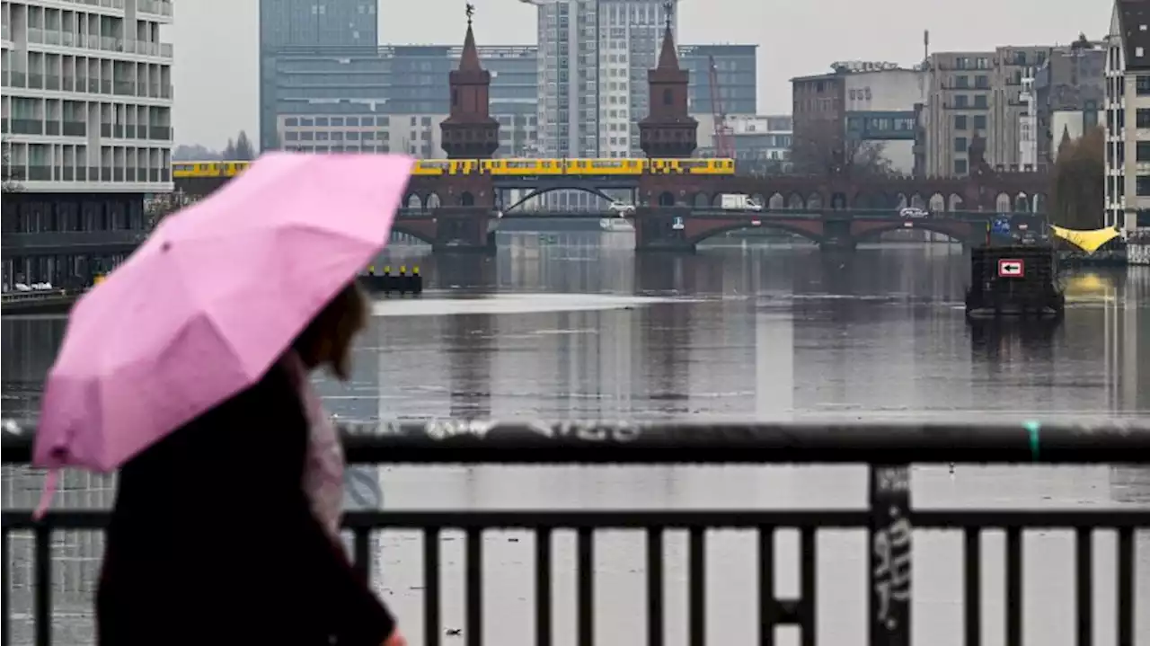 Regen und Wind in Berlin und Brandenburg