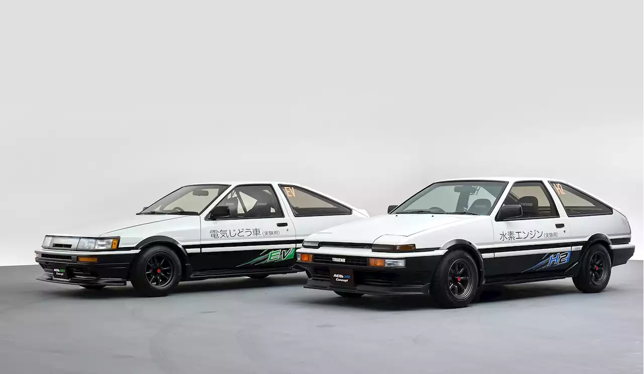 Toyota Gazoo Racing Goes Green With a Pair of Beloved AE86 Corollas