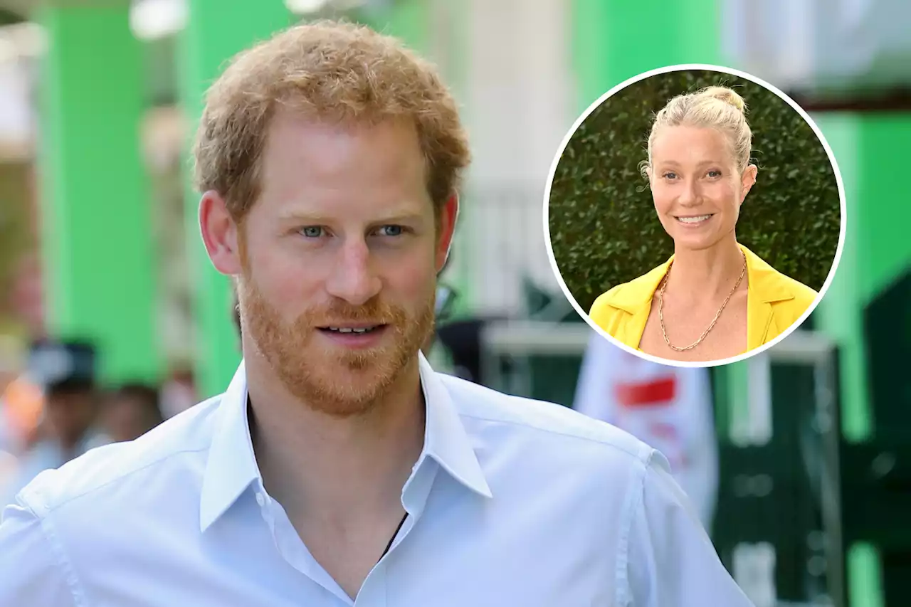 Prince Harry thanks Gwyneth Paltrow chiropractor, string of therapists—Book