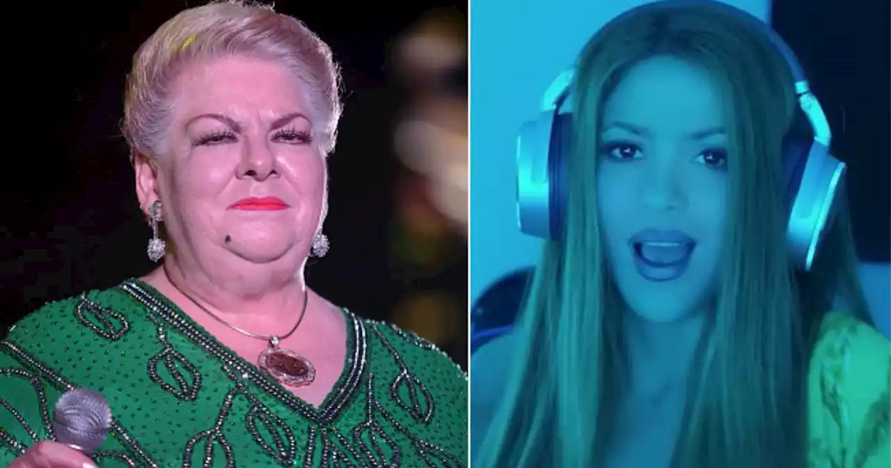 Paquita la del barrio le dio su bendición a Shakira por hacer canciones desgarradoras de despecho