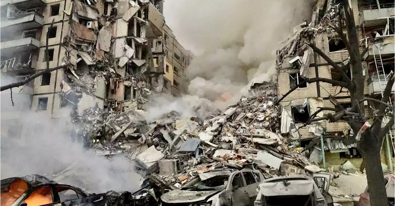 Five killed as Russian missile hits apartment block in Ukraine's Dnipro