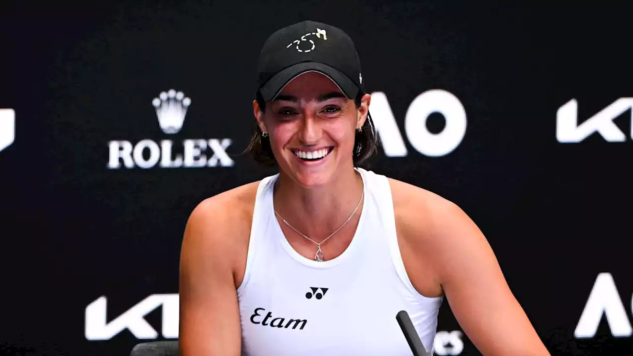 Open d'Australie: Caroline Garcia rêve de suivre les traces d’Amélie Mauresmo