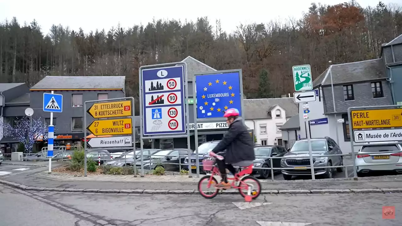 British YouTuber cycles 50km across Luxembourg... on a Barbie bike