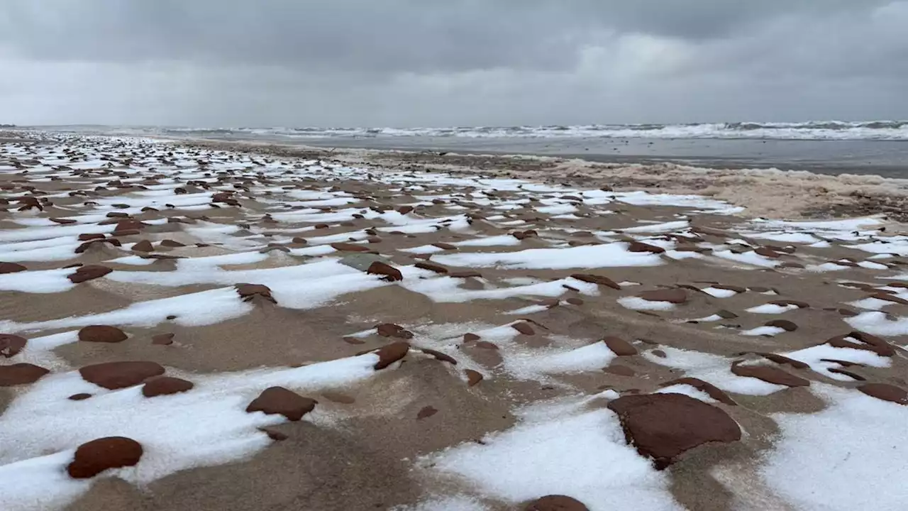 WEATHER PHOTO: Sand and snow in Cavendish, P.E.I. | SaltWire