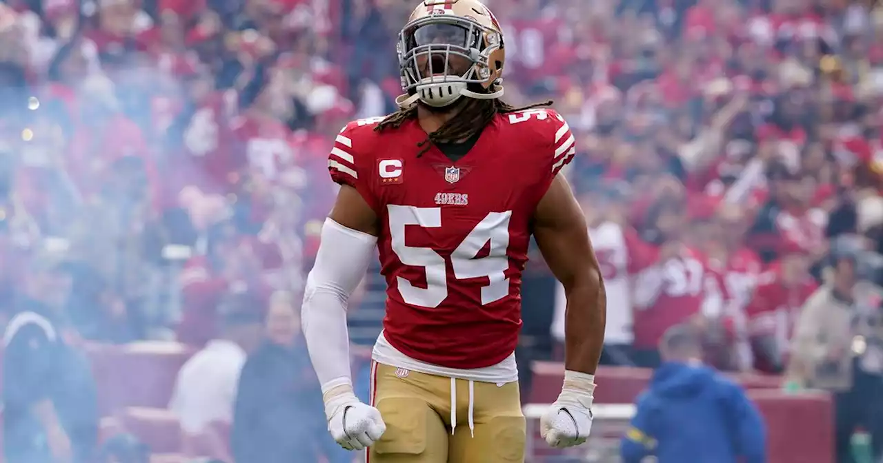 49ers linebacker Fred Warner, from BYU, is a first-team All-Pro selection