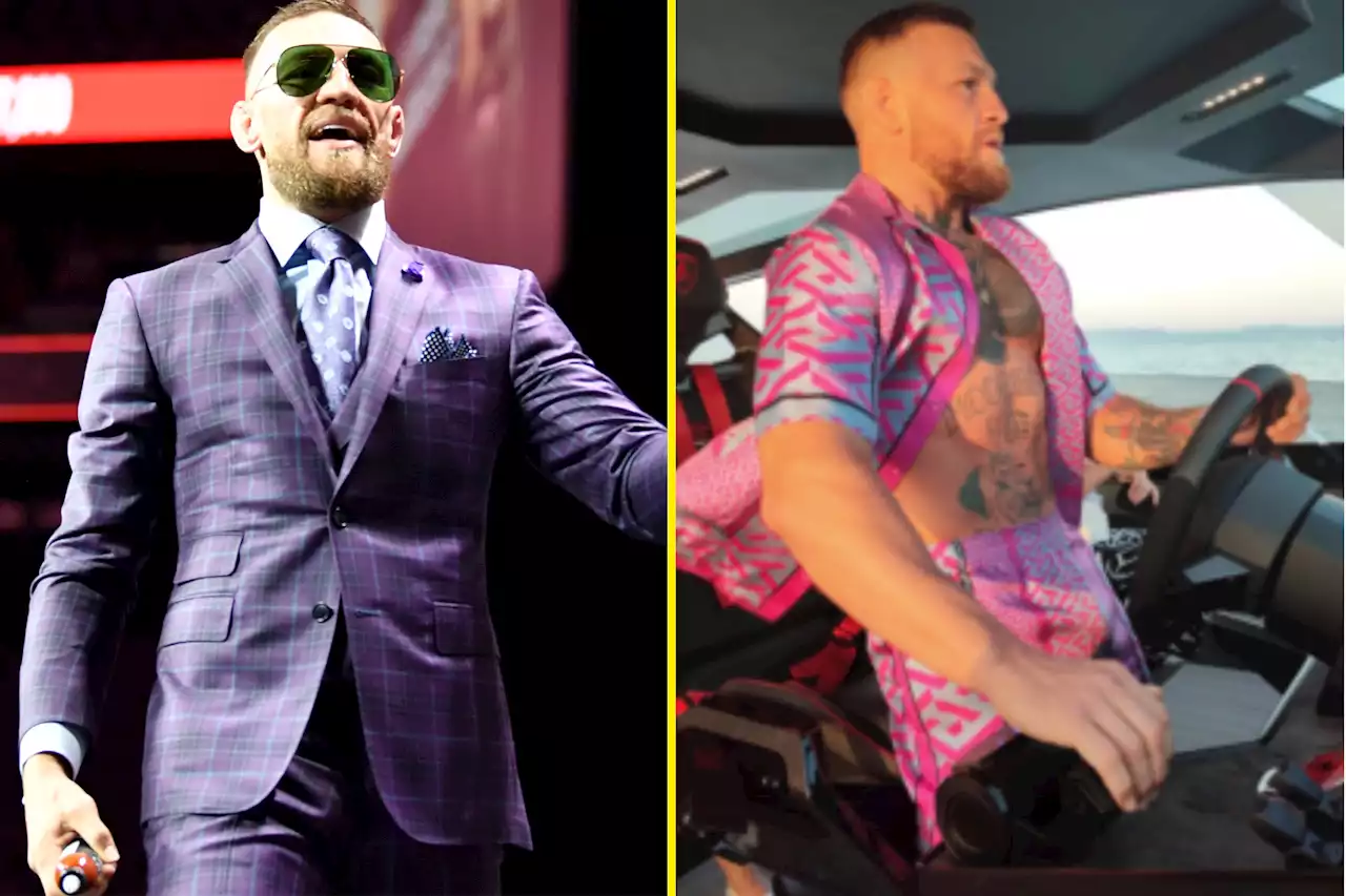 Conor McGregor joined UFC ten years ago while on the dole, now he's got his own yacht