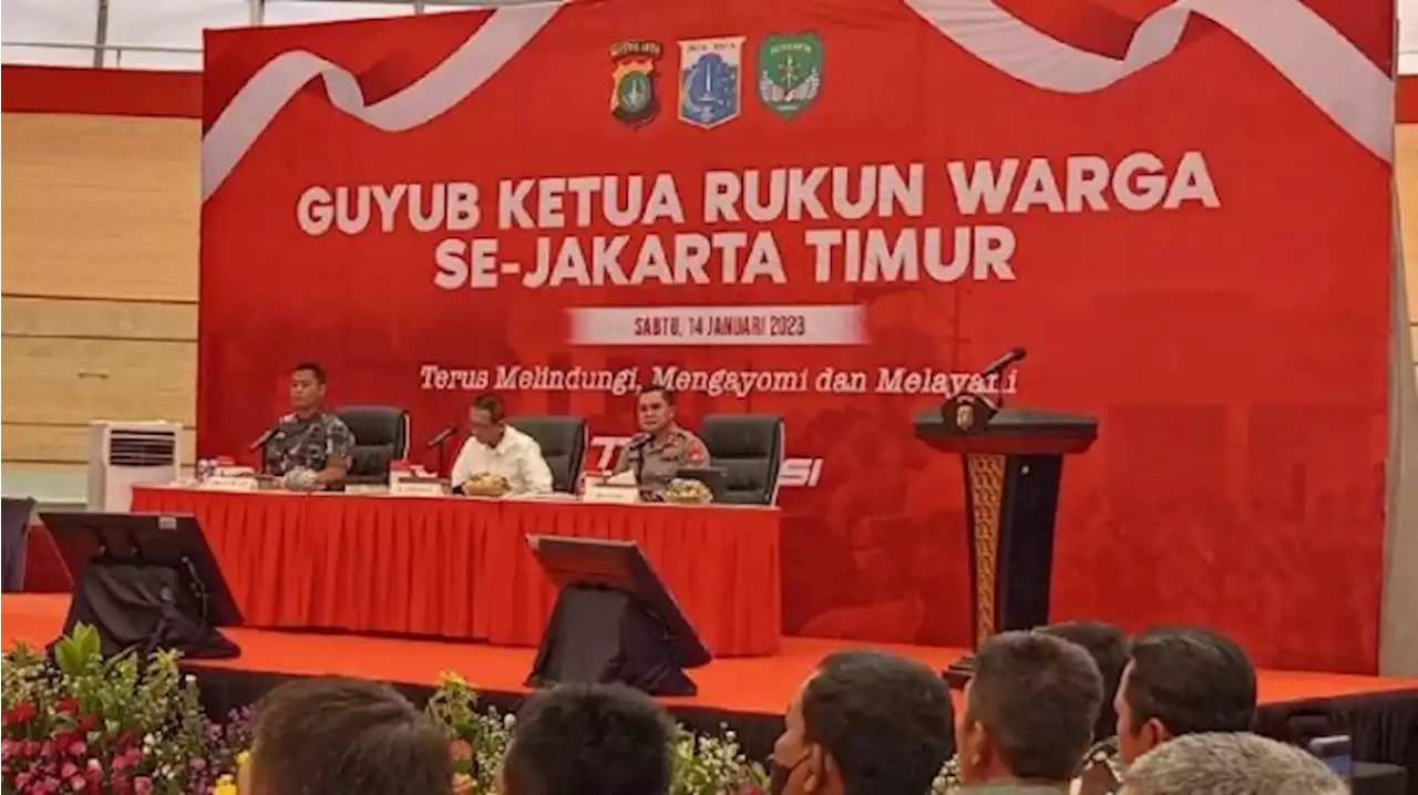 Di Hadapan Ketua RW se-Jakarta Timur, Pangdam Jaya Ingatkan Bahaya Radikalisme Memasuki Tahun Politik