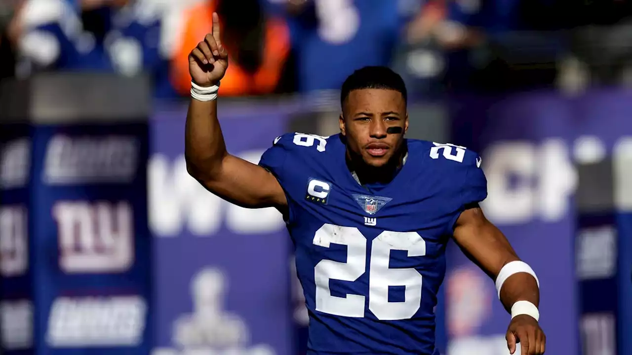 'Study the greats and become greater': Saquon Barkley's NFL playoff promise inspires Giants