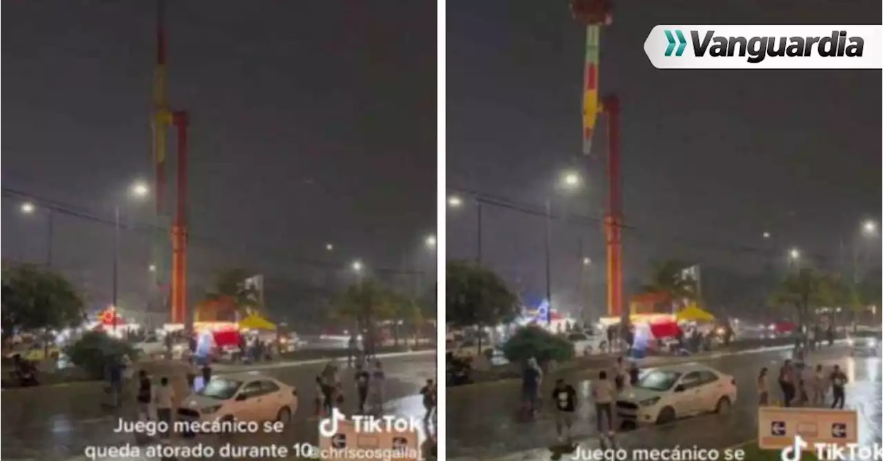 Video: Pánico en México por falla en atracción mecánica