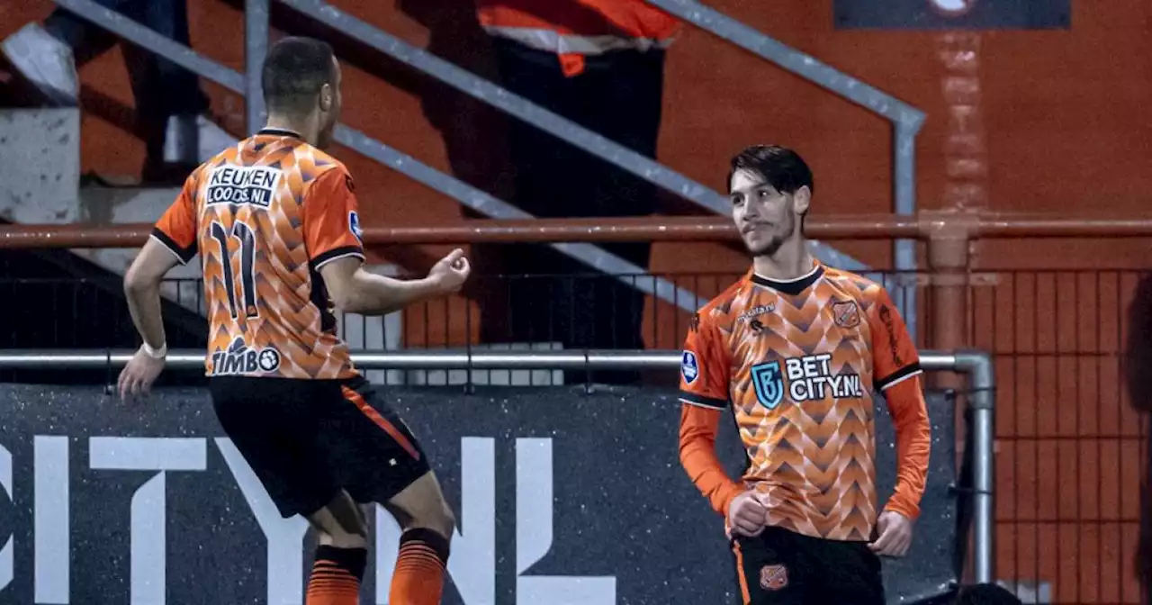 FC Volendam wint door fraaie goals van RKC en klimt in Eredivisie