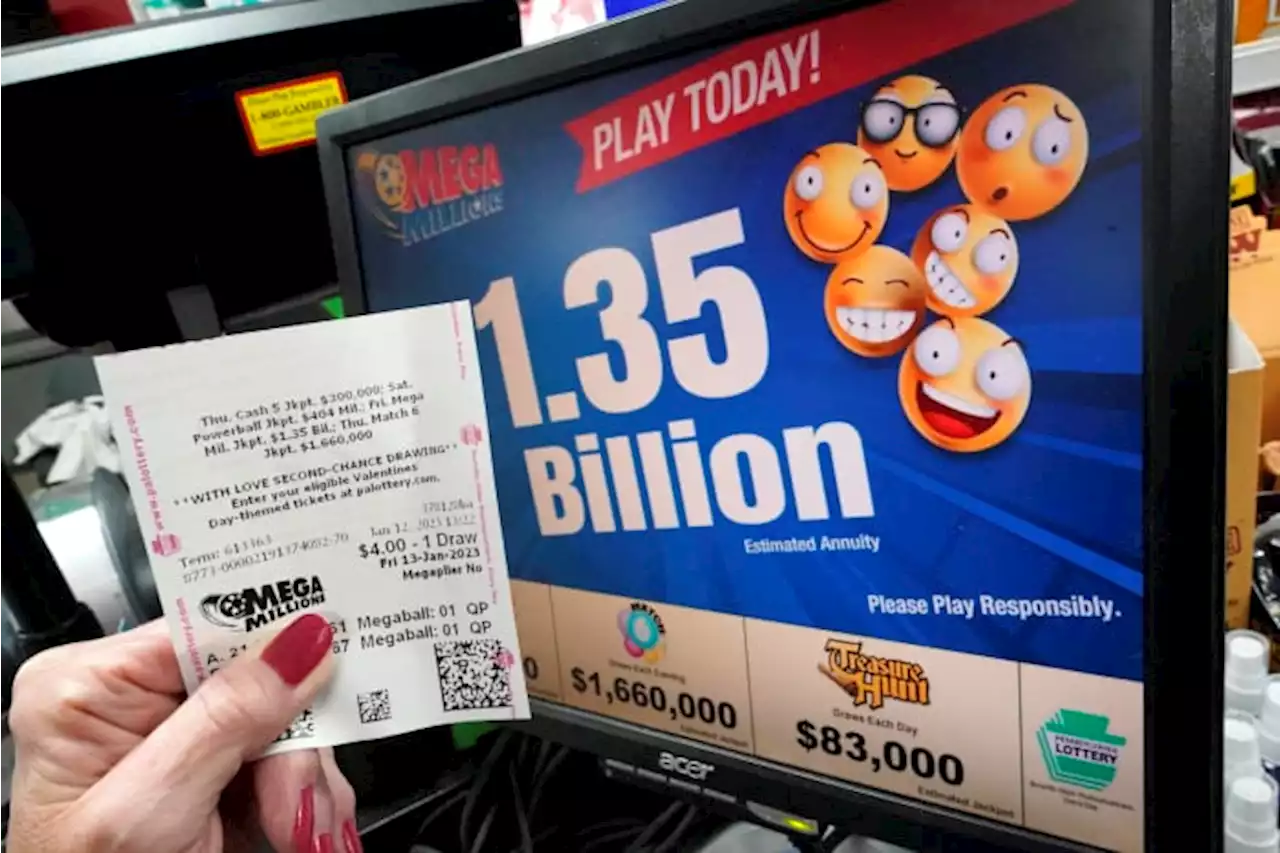 $1.35B Mega Millions prize drawing set for Friday night