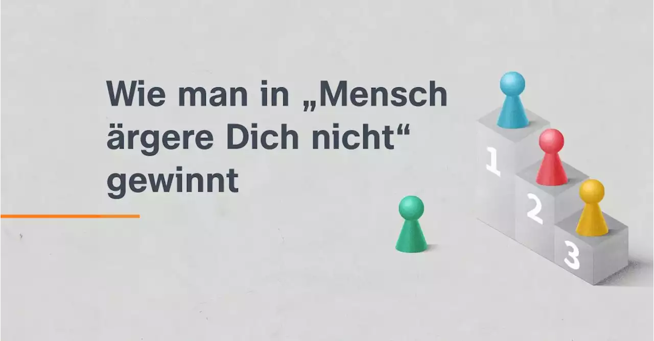 Wie du Weltmeister in „Mensch ärgere Dich nicht“ wirst | ZDFheute