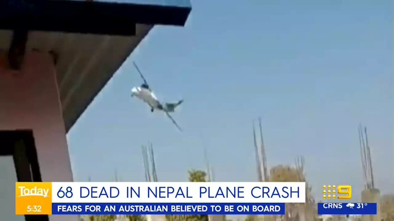 Plane with 72 people on board, including an Australian, crashes in Nepal