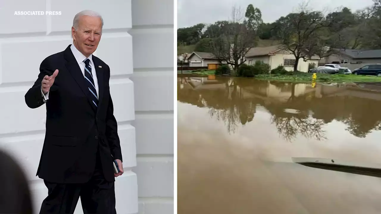 President Biden declares major disaster in California for areas severely impacted by winter storms